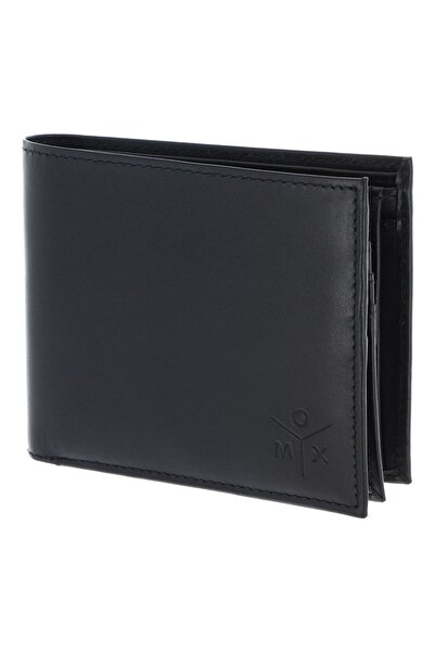 oxmox Leder Geldbörse RFID Schutz Leder 12 cm