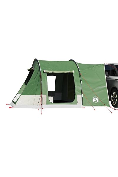 vidaxl Cort auto pentru 2 persoane, verde, impermeabil