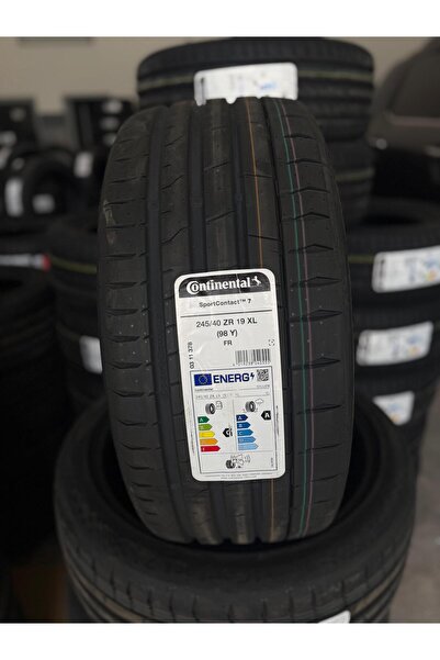 Continental 245/40R19 98Y XL FR SPORCONTACT7 YAZ LASTİĞİ- EKSTRA GÜÇLENDİRİLM...