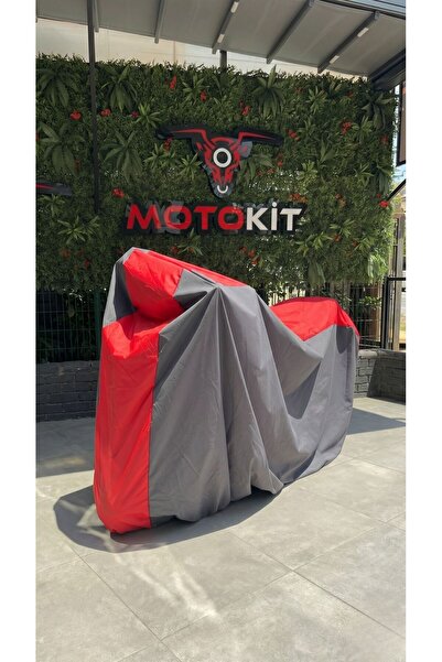 MOTOKIT غطاء دراجة نارية فاخر عالمي مقاوم للماء وأشعة الشمس