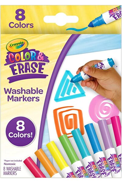 Crayola Color & Erase 8 Count Markers