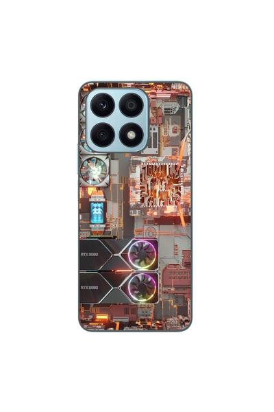 OEM Θήκη συμβατή με Honor X8a από σιλικόνη gel TPU, μοντέλο Motherboard Model