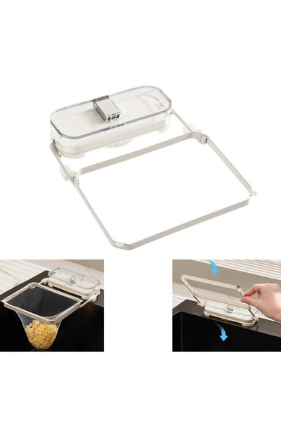 TodayShop Foldable Suction Cup Sink Support - Detachable Strainer for Food Wa...