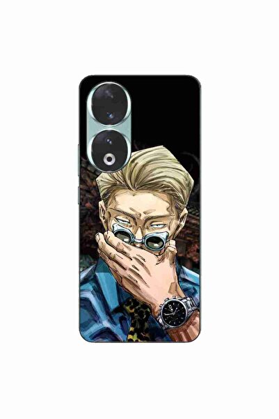 OEM Husa compatibila cu Honor 90 5G Silicon Gel Tpu Model Jujutsu Kaisen Kent...