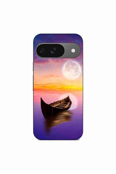 OEM Husa compatibila cu Google Pixel 9 Pro Silicon Gel Tpu Model Moonlit Sere...