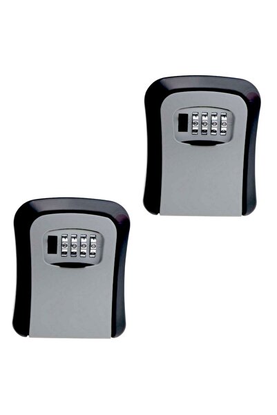 OEM Set of 2 Wall boxes, for keys, with protective door, 11.5x9.5 cm, 4 digit...