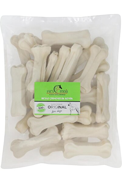 Yıldızan Nzr beautestore Esca White Pressed Bone 7.5 سمتر 25 قطعة 500 جرام طع...