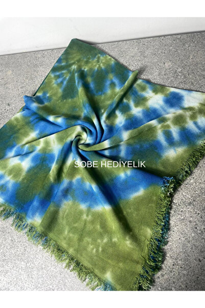 Sobe Hediyelik Batik Cotton Scarf Writing – Casual Writing Headscarf 105X105 cm