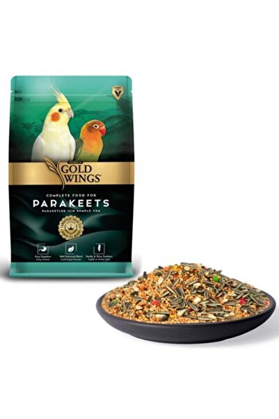 Gold Wings Premium طعام الطيور للببغاء الصغير 1 كيلو