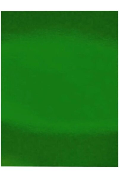 Yıldızan TAMGÜN Carton metalic cu efect de oglindă Verde 50x70cm 5 bucăți (Cu...
