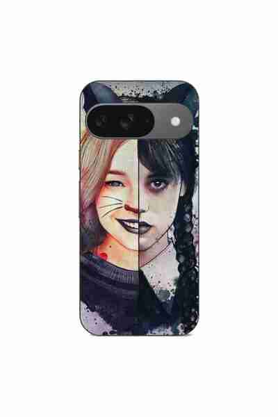 OEM Husa compatibila cu Google Pixel 9 Pro Silicon Gel Tpu Model Wednesday si...