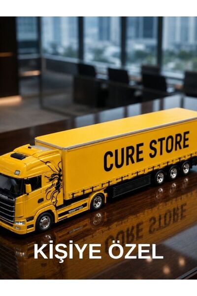 shop Kişiye Özel Scania & Volvo Model Oyuncak Tır – 46 cm Büyük Boy, İsim / Ş...