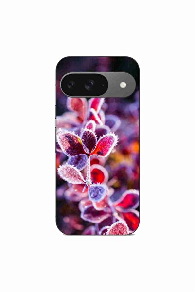 OEM Husa compatibila cu Google Pixel 9 Pro Silicon Gel Tpu Model Flori Inghetate