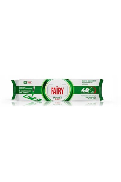 Fairy Rezerve Mop FAIRY, Servetele Umede de cu Sapun Alb, Otet si Bicarbonat,...