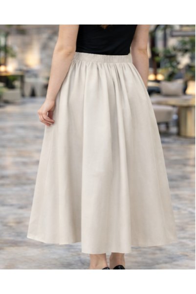 Mügerella High Waist Flowy Midi/Maxi Skirt