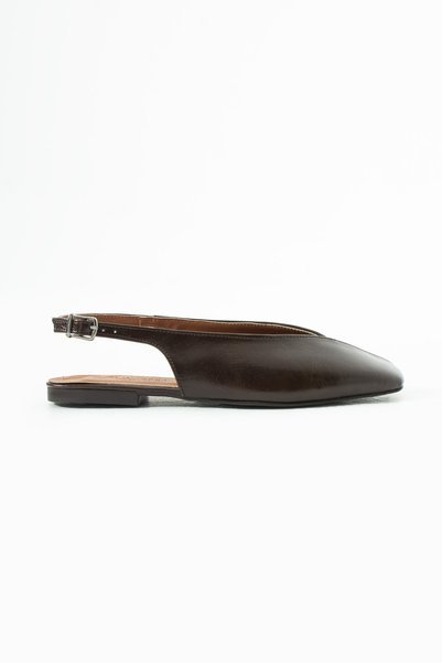 Vaghessa Shoes أحذية Vaghessa Lumira النسائية، أحذية باليه سلينجباك، أحذية باليه مفتوحة من الخلف