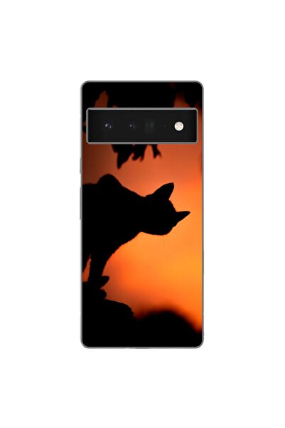 OEM Husa compatibila cu Google Pixel 6 Pro Silicon Gel Tpu Model Halloween Pi...