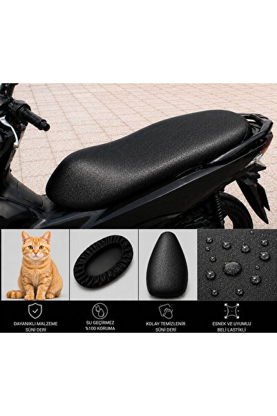 lawrenceshop Husa de protecție pentru șa de motocicletă Bisan Motocup 100, im...
