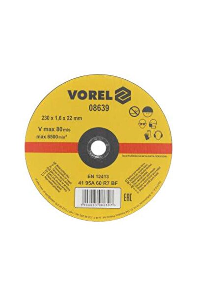 Vorel Disc Debitat Metalic 230X1,6X22Mm
