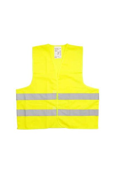 Vorel Vestă Avertizare Galben Mărimea Xxl