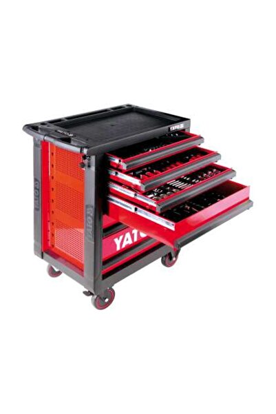 yato Шкаф за инструменти 958X766X465 мм, оборудван със 177 броя