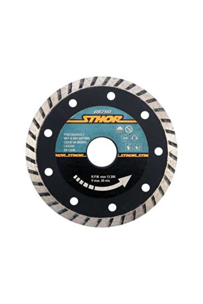Sthor Disc diamantat Turbo 115X2.7Mm H7
