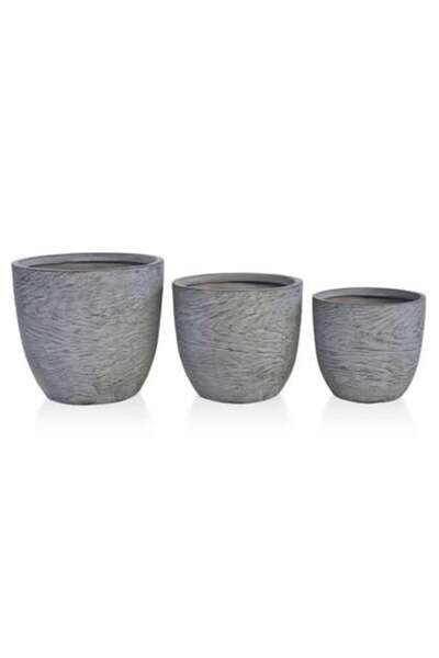 Romprofix Set Ghivece Exterior - Isla, 3 piese.