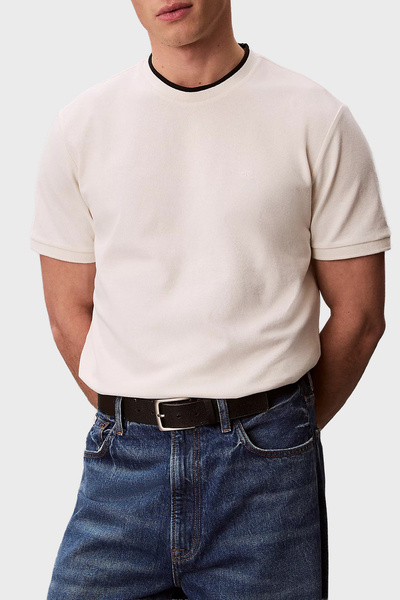 Calvin Klein 100% Cotton Regular Fit Crew Neck t Shirt Lv04Lf215Gyas Men's t ...