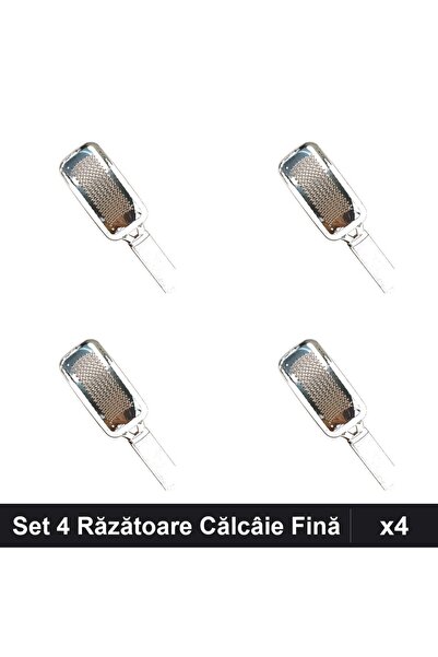 NAİLS Set 4 Răzătoare Călcâie Fină #02, Buffere Unghii Profesionale, Manichiură