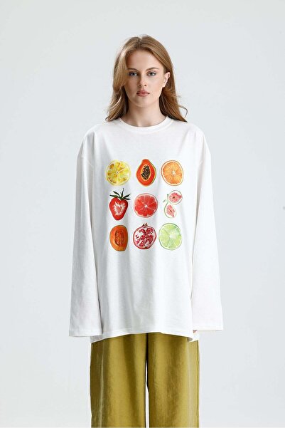 Lady Pixie Oversize Printed T-shirt