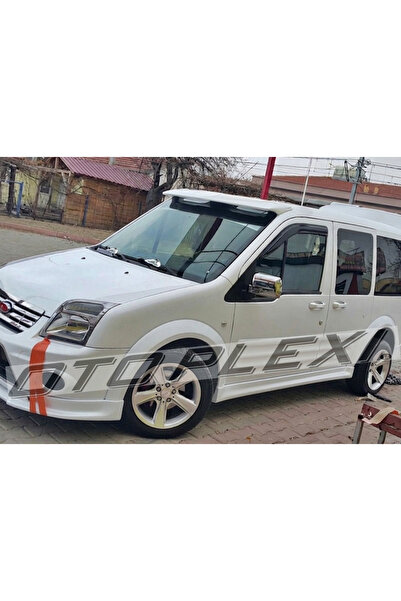 OTOPLEXİ Ford Connect Yan Marşpiyel Takım Düz Plastik Marşpiyel Set Yan Ekler...