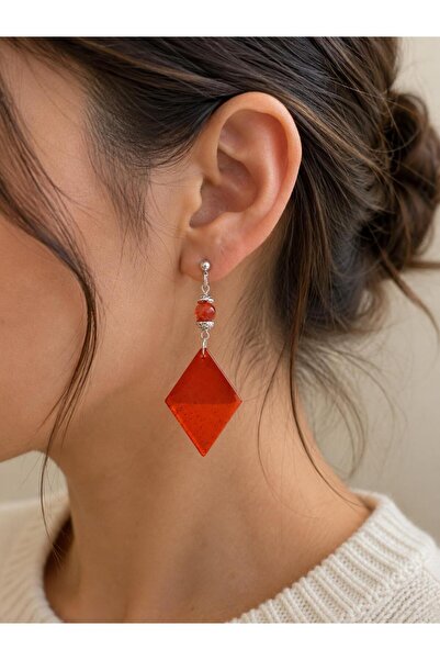 Handmade Epoksi Küpe