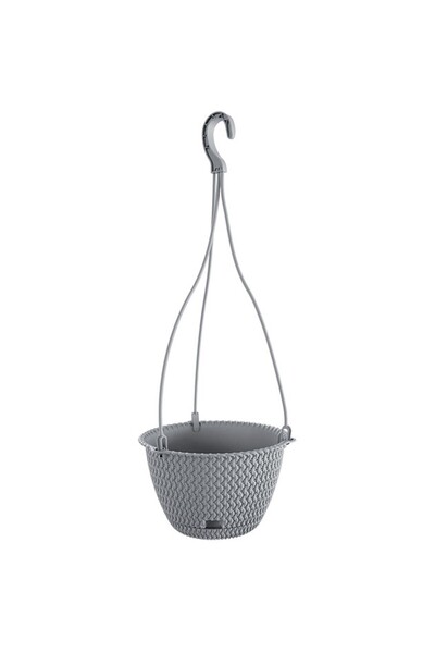 MARHOME Γλαστρα Κρεμαστη Γκρι Splofy Round W Φ27x16.6cm 1/5Κιβ 09-Dspw270-405U