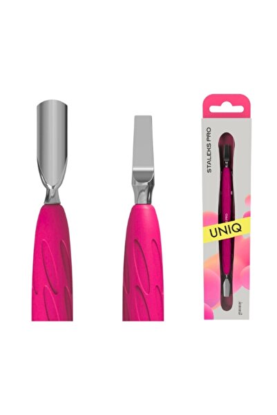 STALEKS Împingător de cuticule, Uniq Gummy PQ-10/5, 146mm