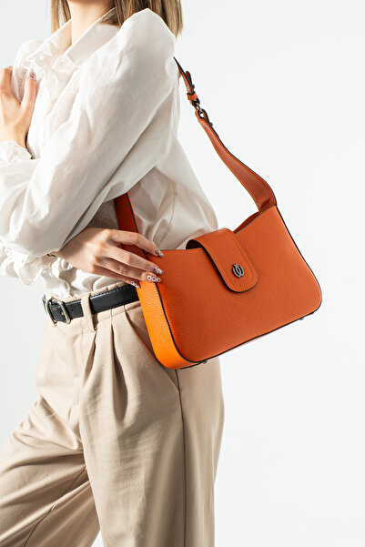 VOSTRO 100% Genuine Leather Women's Hand and Shoulder Bag - Handmade Italian ...