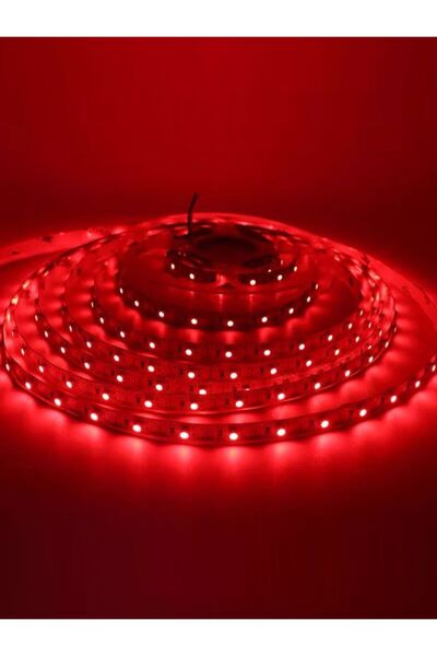 Ookayled 3535 60 led double pcb iç mekan kırmızı 5 METRE