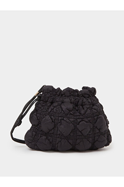 Styli Black Quilted Handbag