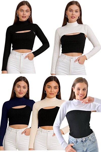 ALDAIYR Neck Collar and Sleeveless Islamic Clothing