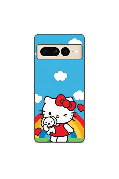 OEM Husa compatibila cu Google Pixel 8 Pro Silicon Gel Tpu Model Hello Kitty ...