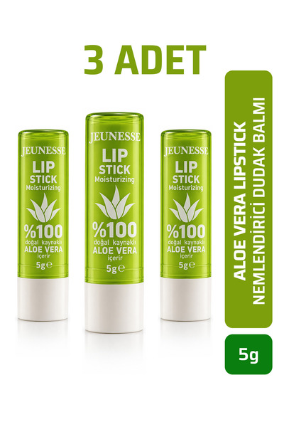 Jeunesse Aloe Vera Lipstick Nemlendirici Dudak Kremi 5g