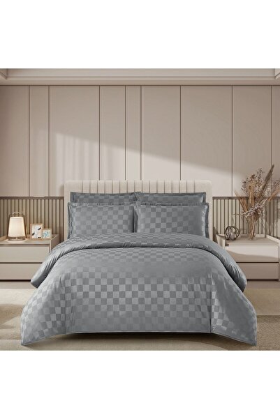 OEM Luxury hotel damask Duvet Cover Set - with Stretchy - 4 pieces 2 persons ...