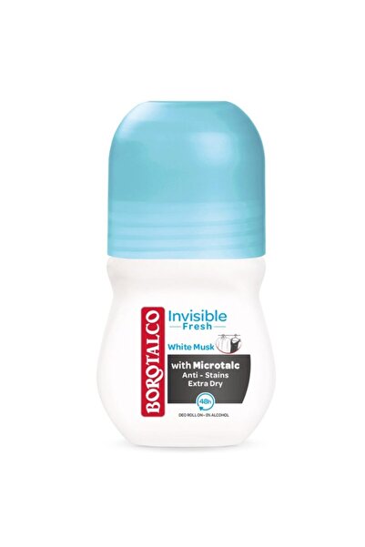 Vader Deodorant, Borotalco, Roll-on 50 ml 48H Fresh Invizibil