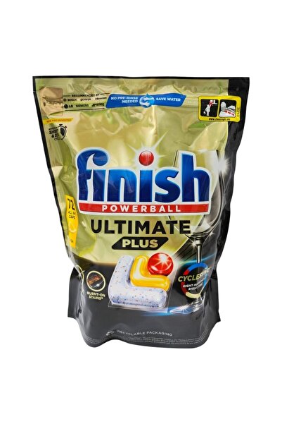 SOHO Finish Капсули за съдомиялна машина 72 броя Powerball Ultimate плюс Лимон