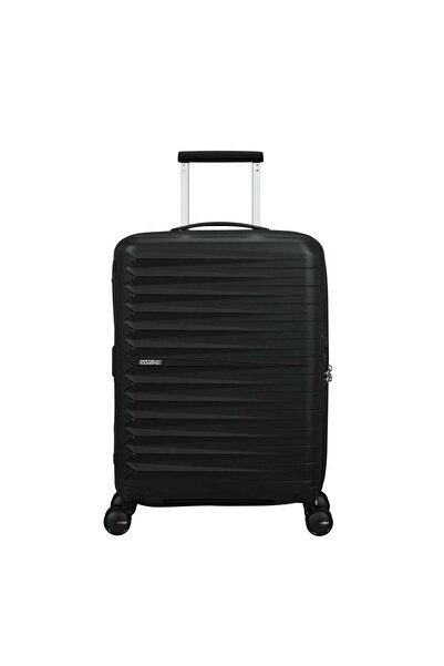 American Tourister Fastforward Siyah Körüklü 55/20 Kabin Boy Valiz