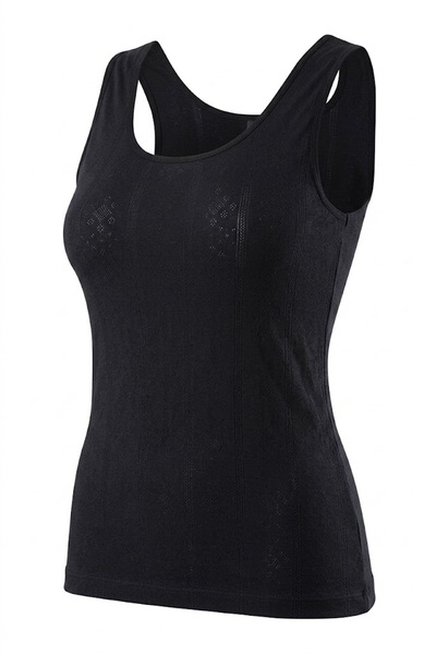 CottonVia 6 Pieces, Jacquard Women's Undershirt, Lilyum, Thick Straps, 100% C...