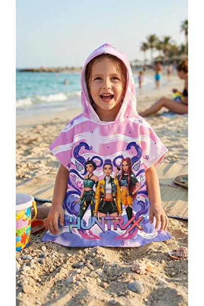ues Character Printed Hooded Sea Towel