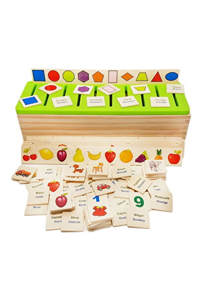 Stuniko ® Joc Educativ Montessori de Sortare si Clasificare in Limba Romana s...