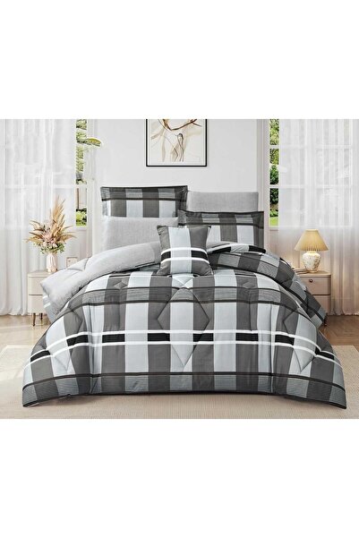 Barigo Floral Nefren 7-Piece Double-Sided Bedspread