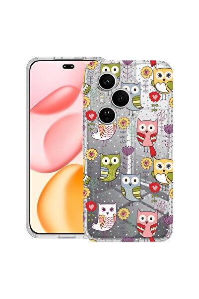 bestcase ¬Æ Husa Clear Silicon pentru Honor 400 Pro, Owl Pattern, 2036424 T 1437