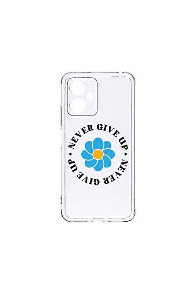 bestcase Husa Anti Shock 1.5MM, compatibilă cu Motorola Moto G14, Never Give ...